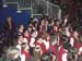 Dewson students sing O Canada at Ricoh Coliseum , Hockey Game . 009